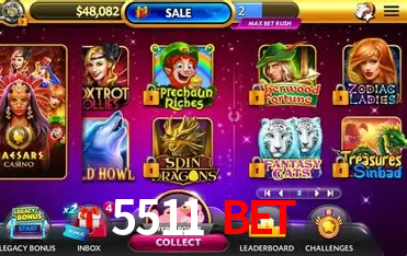 Slots online da 5511 bet com jackpots progressivos